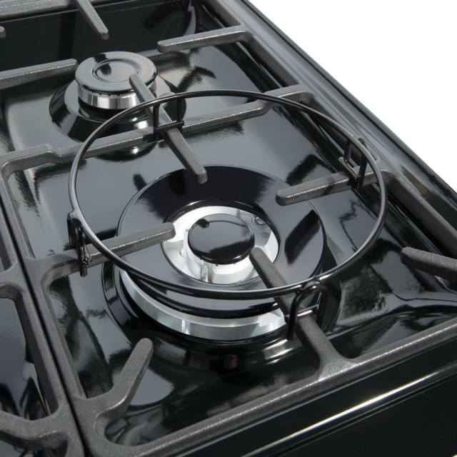Stoves 444442895  550DFW 55cm Dual Fuel Rangecooker with Double Oven and Gas Hob - Champagne