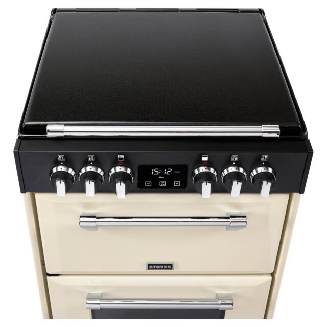Stoves 444444719 60cm Double Electric Cooker - Classic Cream