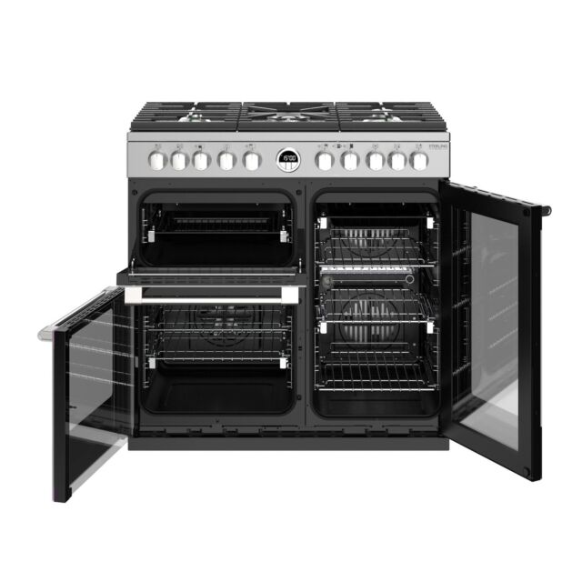 Stoves 444444932 St Ster Dx S900df Dual Fuel - Stainless Steel