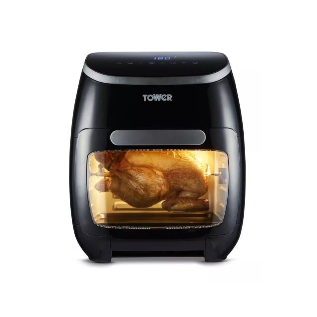 Tower T17076 11Ltr Xpress Pro 10-In-1 Air Fryer With Rotisserie