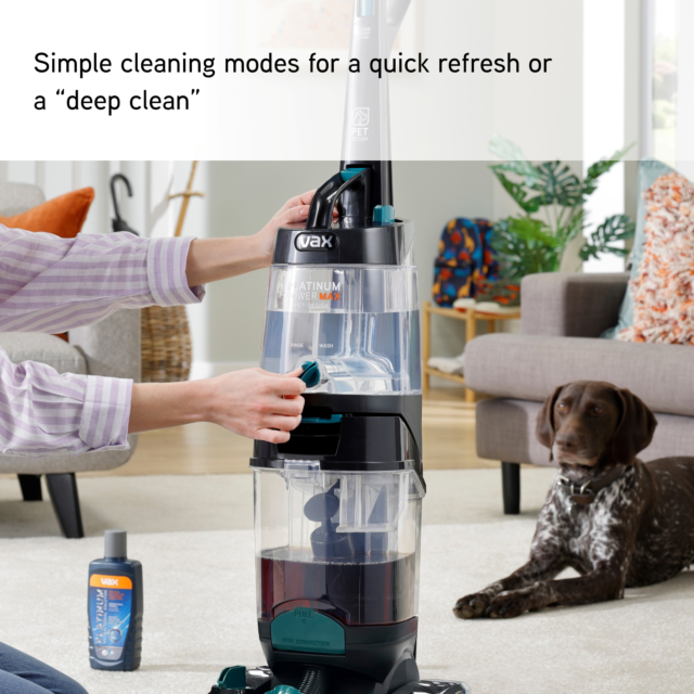 Vax CDCW-PMXP Carpet Cleaner for Pets - Black & Teal