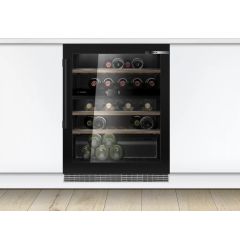 Bosch KUW21AHG0G 82X60 under counter wine cabinet with front recess to allow for plinth installation