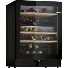 Bosch KWK16ABGAG 82X60 wine cabinet with reversible glass door, UV filter protection, 38dB, dual zon