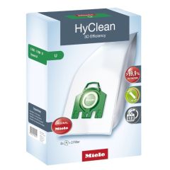 Miele DUSTBAG U HYCLEAN 3D Vacuum Dustbag U Hyclean 3D (Green) 10123250