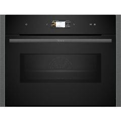 NEFF C24MS71G0B Electronic, 4.1" Full Touch TFT Display, 20 functions, Pyrolytic, Soft open/close do