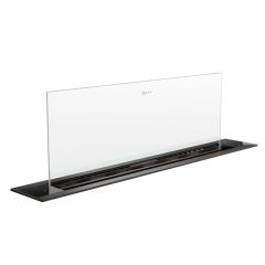 NEFF I98WMM1S1B 90cm Glass Draft Hood, clear glass design, seamless installation option with Bevel 9