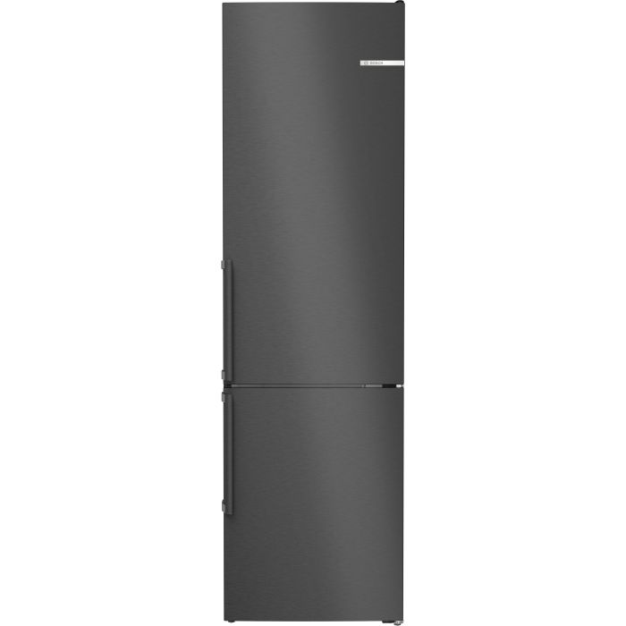 Frigorífico Combi Bosch KGN39VXBT Black stainless steel, 203 x 60 cm, NoFrost, Vitafresh XXL, Clase B, Serie 4